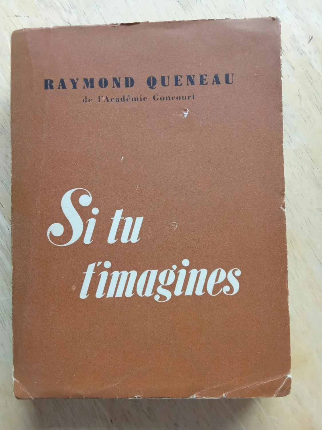 Si tu t'imagines, par Raymond Queneau